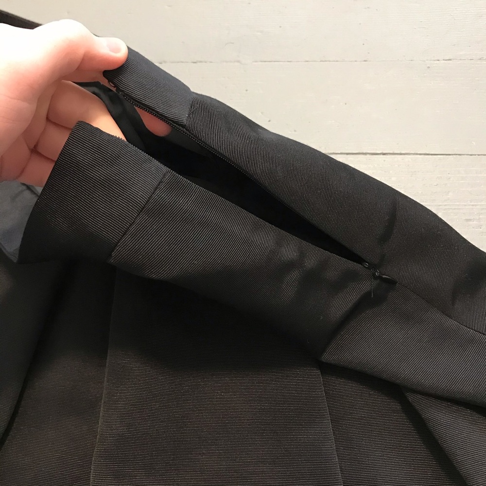 Express Black Long Twirling Skirt - Picture 5 of 5